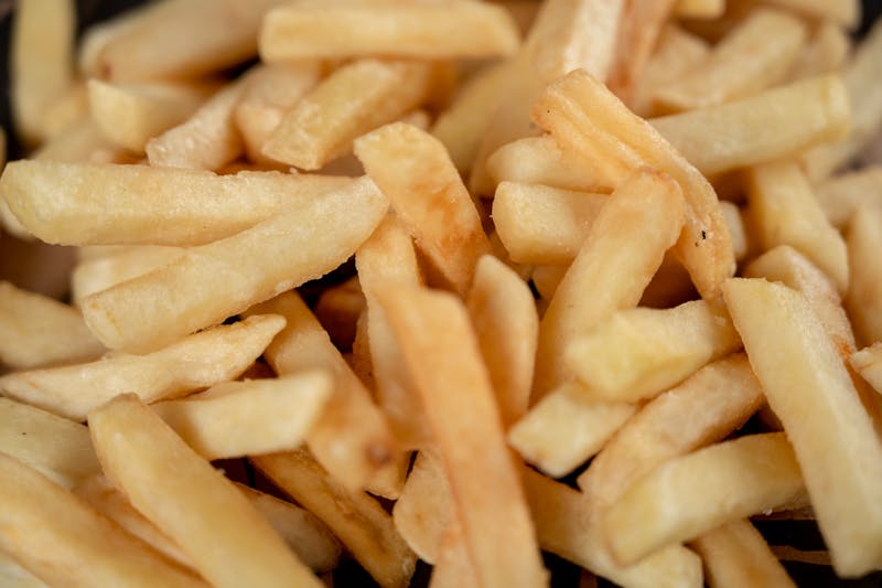 Crispy seasoned french fries